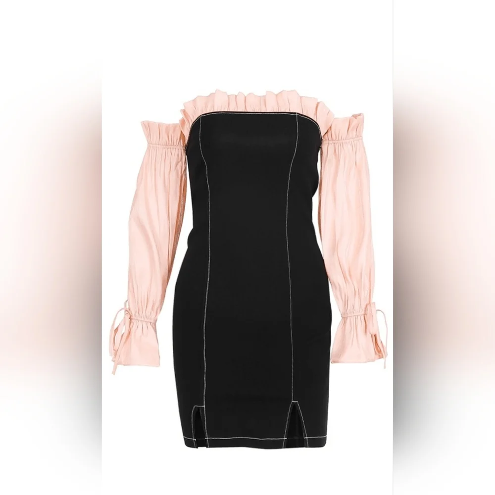 Off Shoulder mini dress Small - Picture 3 of 4